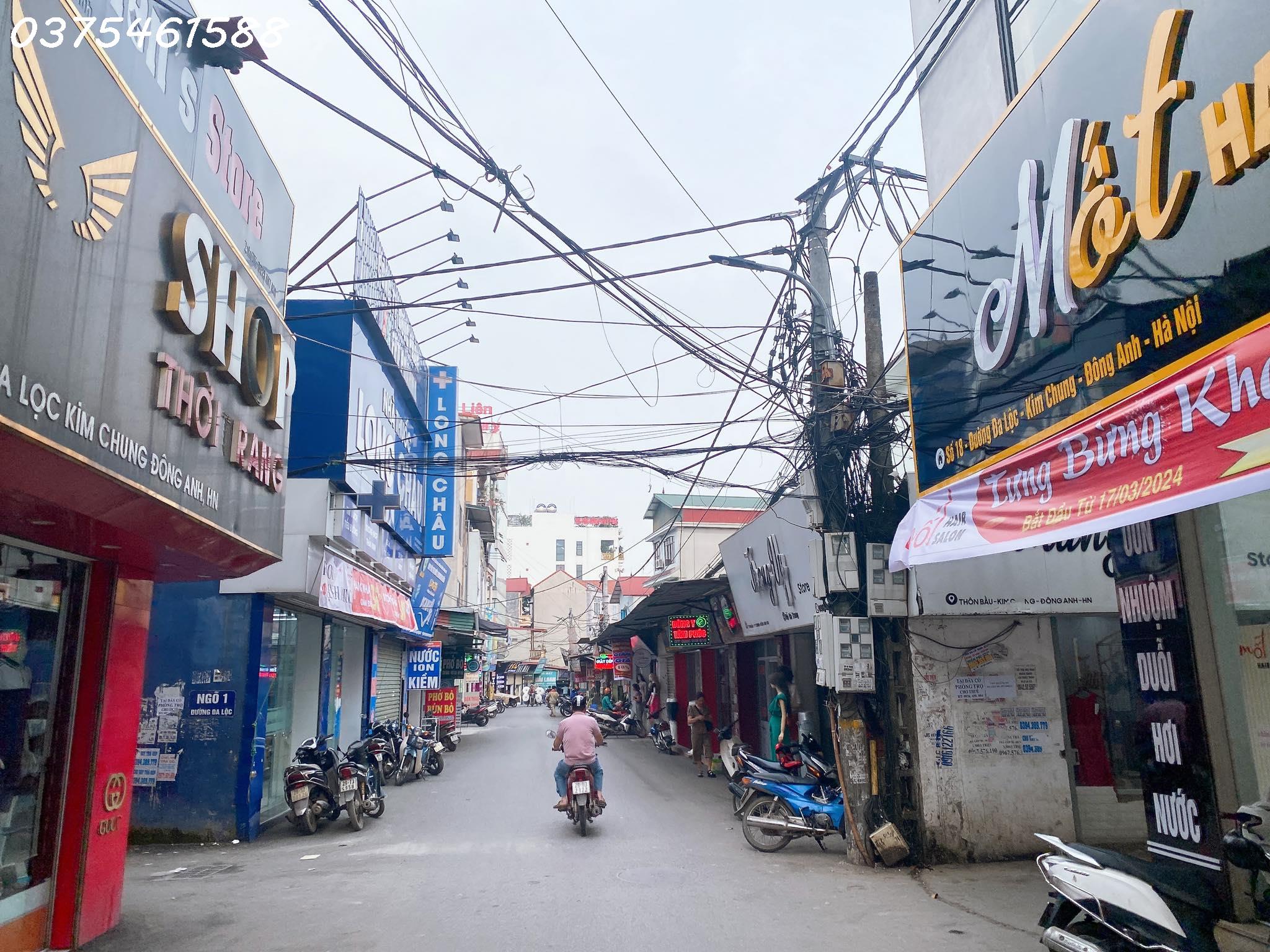 108m2 con đường lớn Kim Chung gần KCN Bắc Thăng Long, kinh doanh bất chấp, view hồ cực đỉnh.