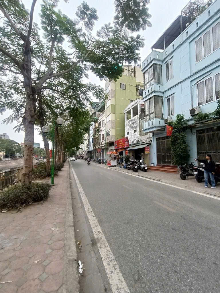 Bán đất mặt phố sông sét 104M 2 vỉa hè ô tô dừng đỗ kinh doanh hoàng mai